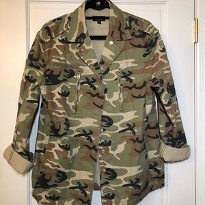 Topshop Camo Jacket